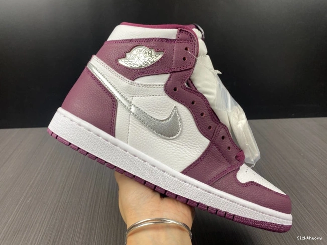 Kick Theory Air 1 555088-611 Bordeaux High Jordan OG 0629